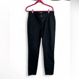 Old Navy Black Trousers with Button Detail